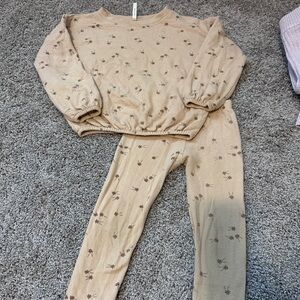 Rylee and Cru spongey knit set